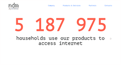 Desktop Screenshot of ndmsystems.com